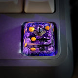 Friday the 13th Jason Voorhees Halloween Artisan Keycaps Epoxy Resin