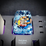 One Piece Luffy Gear Sunny Pirates Going Merry Keyboard Knob Artisan Keycaps Epoxy Resin