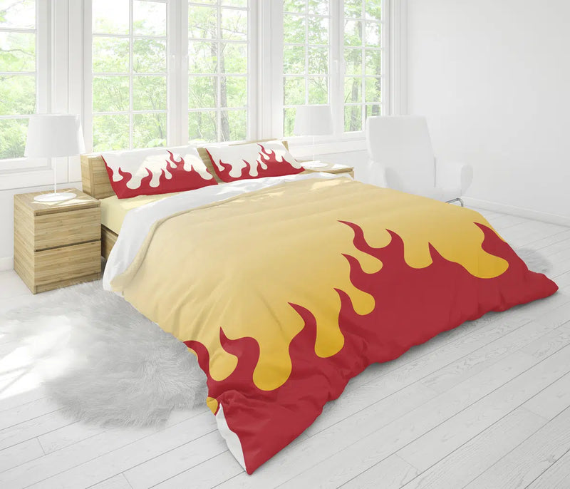 Kyojuro Rengoku Demon Slayer Bedding Set