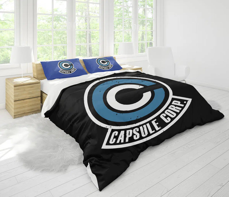 Capsule Corp Dragon Ball Bedding Set