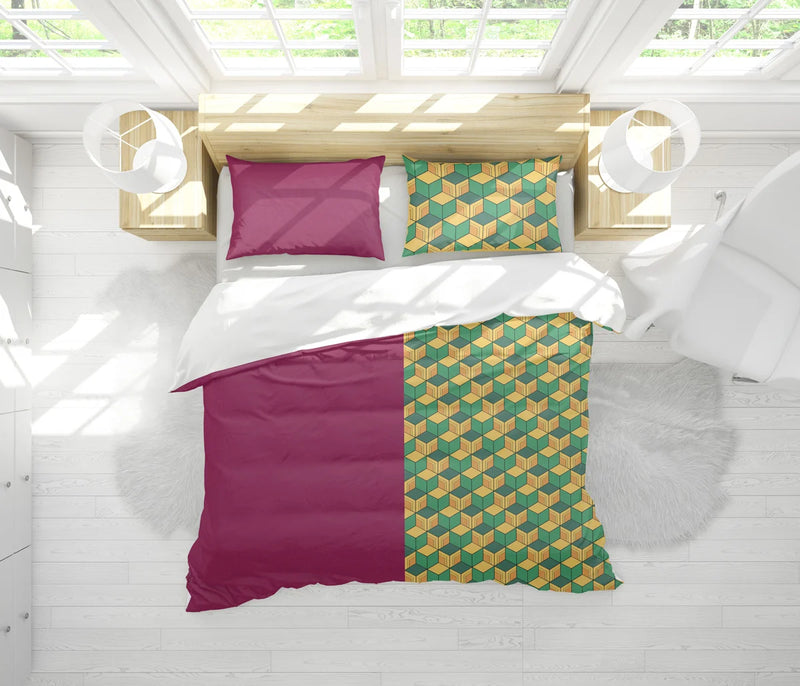 Giyu Tomioka Demon Slayer Bedding Set