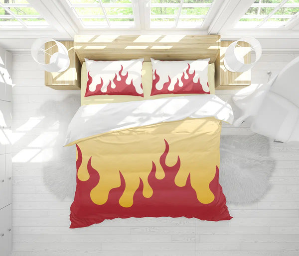 Kyojuro Rengoku Demon Slayer Bedding Set