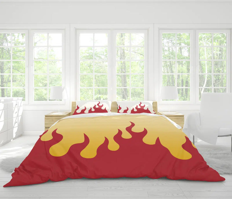 Kyojuro Rengoku Demon Slayer Bedding Set