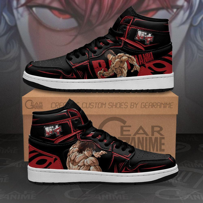 Baki Hanma J1 Sneakers Custom Anime Shoes