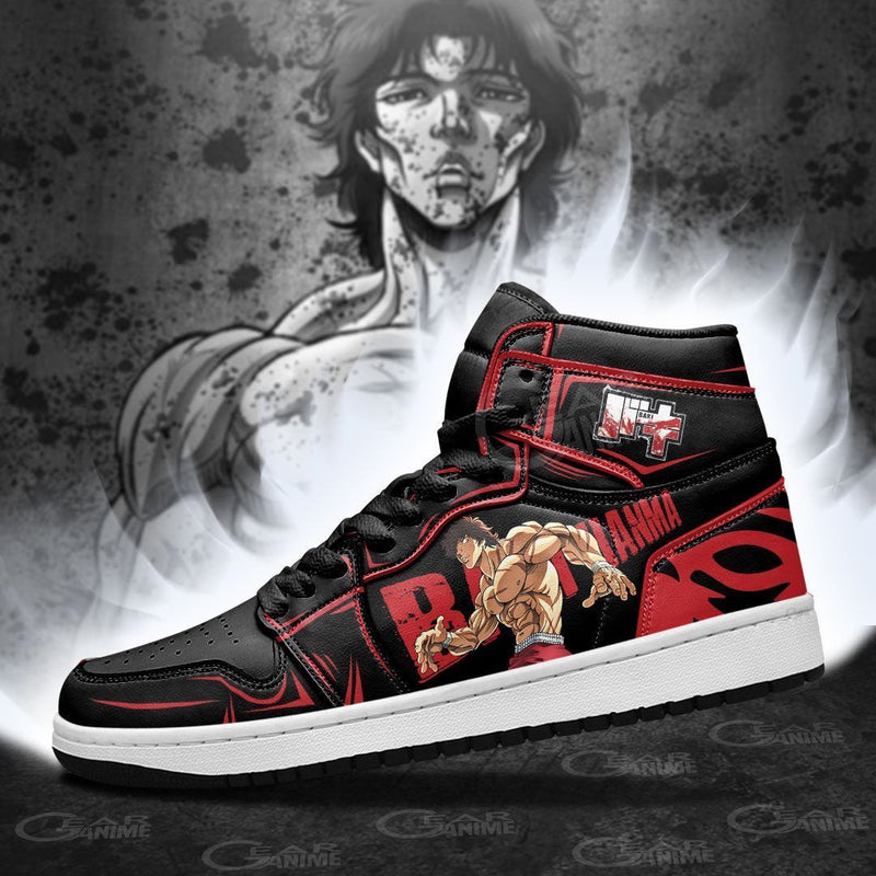 Baki Hanma J1 Sneakers Custom Anime Shoes