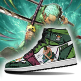 Roronoa Zoro J1 Sneakers Custom Anime Shoes