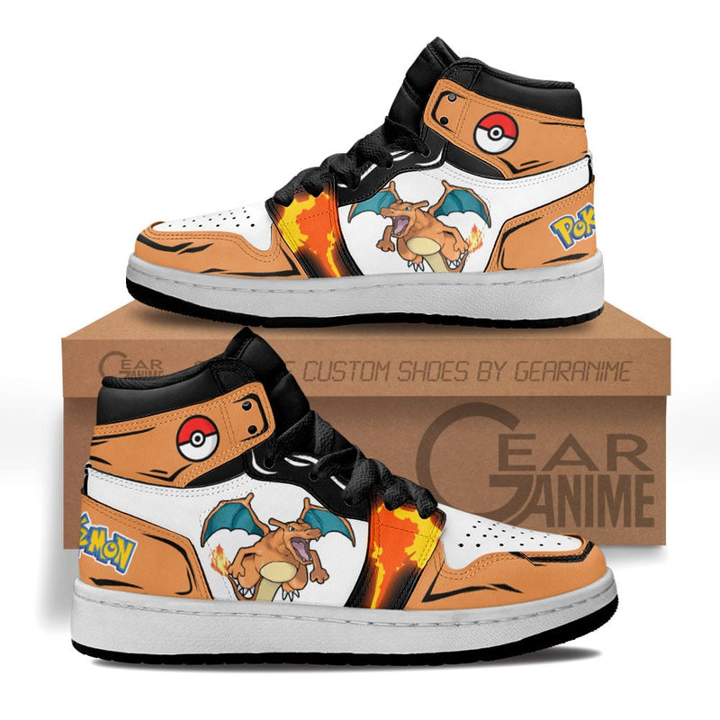 Charizard Cute Kid JD Sneakers Anime Custom