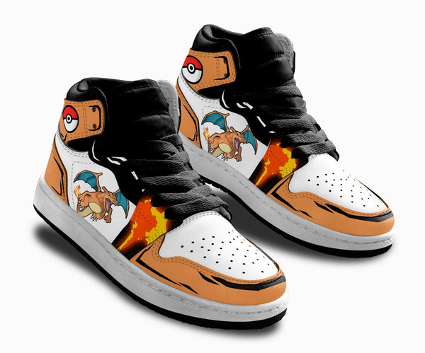 Charizard Cute Kid JD Sneakers Anime Custom