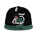 Rock Lee Snapback Hat Custom Anime Hat