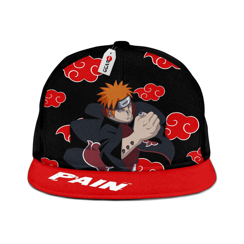 Akatsuki Pain Snapback Hat Custom Anime Hat