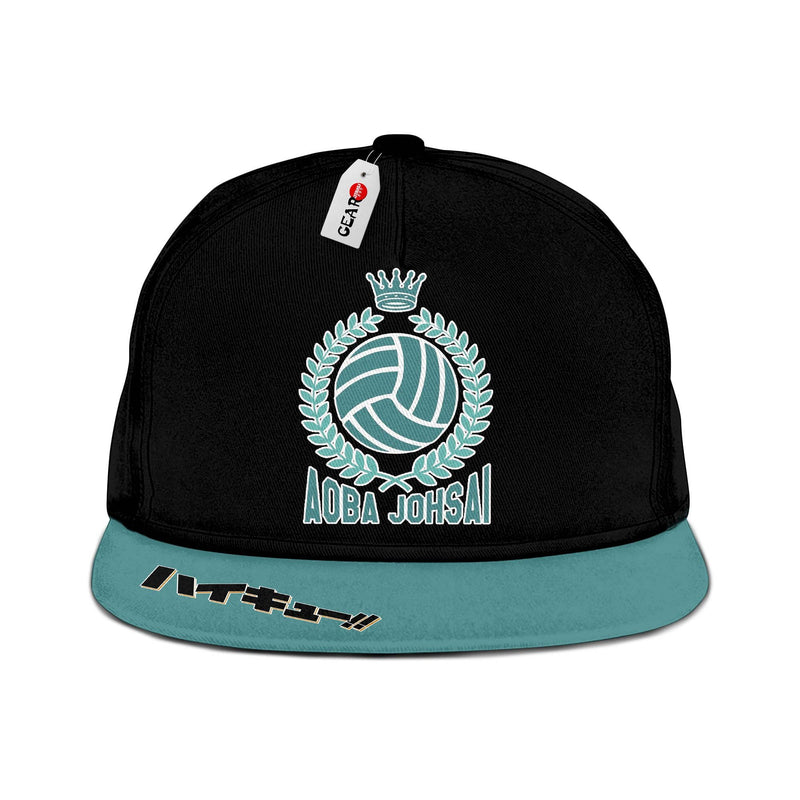 Aoba Johsai Snapback Hat Custom Haikyuu Anime Hat