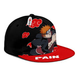 Akatsuki Pain Snapback Hat Custom Anime Hat