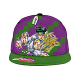 Rohan Kishibe Snapback Hat Custom Anime Hat