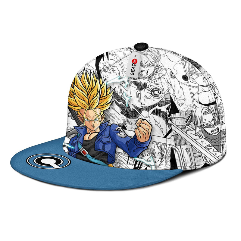 Trunks Super Saiyan Snapback Hat Custom Dragon Ball Anime Hat Mix Manga