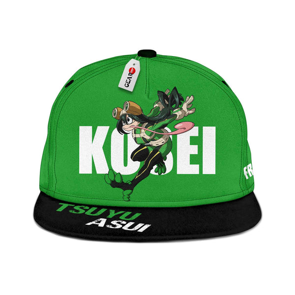 Tsuyu Asui Cap Hat Froppy Anime Snapback