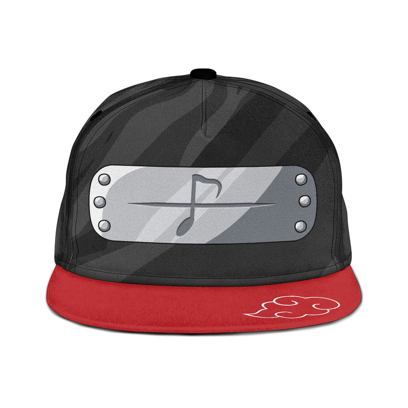 Orochimaru Headband Snapback Hat Custom Anime Akatsuki Hat