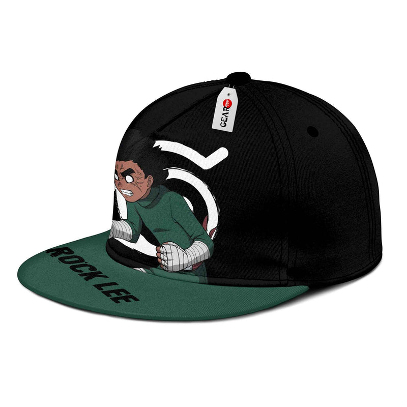 Rock Lee Snapback Hat Custom Anime Hat