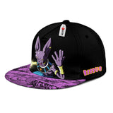 Beerus Cap Hat Custom Anime Dragon Ball Snapback