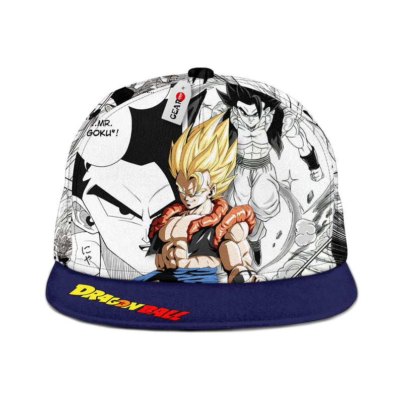 Gogeta Snapback Hat Custom Dragon Ball Anime Hat Mix Manga