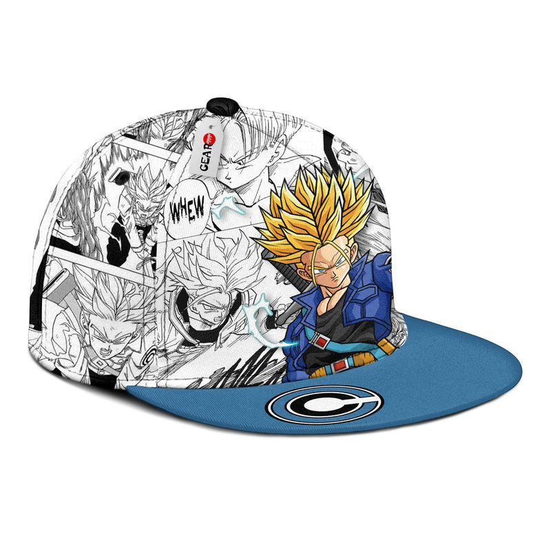 Trunks Super Saiyan Snapback Hat Custom Dragon Ball Anime Hat Mix Manga