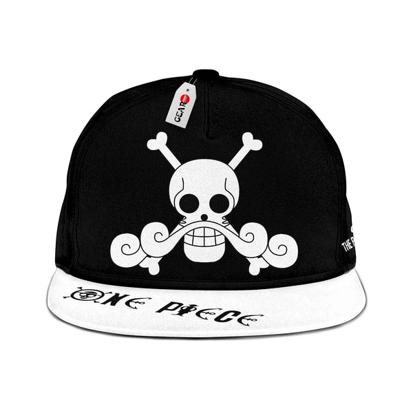 Roger Pirates Hat Cap One Piece Anime Snapback Hat