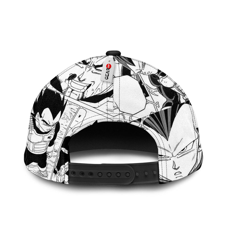 Vegeta Snapback Hat Custom Dragon Ball Anime Hat Mix Manga