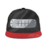 Pain Headband Snapback Hat Custom Anime Akatsuki Hat