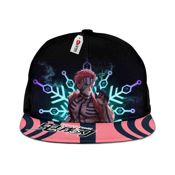 Akaza Cap Hat Kimetsu Anime Snapback