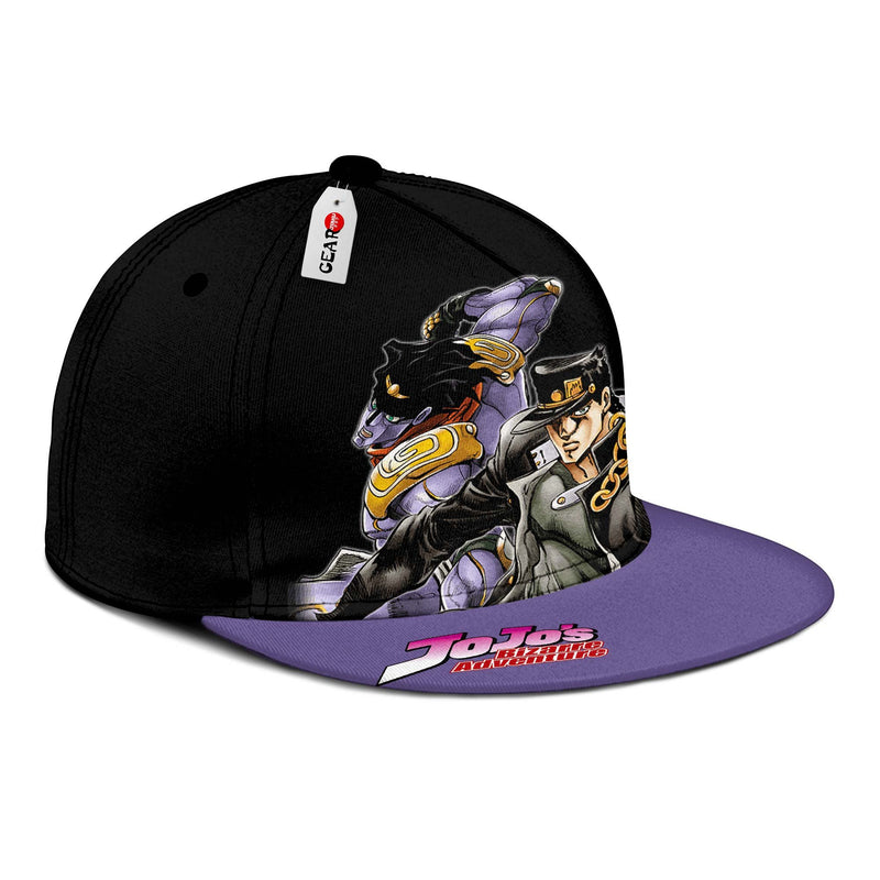 Jotaro Kujo Snapback Hat Custom Anime Hat