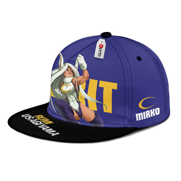 Rumi Usagiyama Mirko Cap Hat Anime Snapback