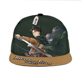 Levi Ackerman Snapback Hat Anime Shingeki Hat