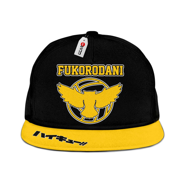 Fukorodani Snapback Hat Custom Haikyuu Anime Hat