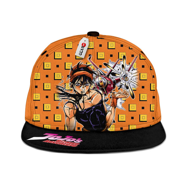 Narancia Ghirga Snapback Hat Custom Anime Hat