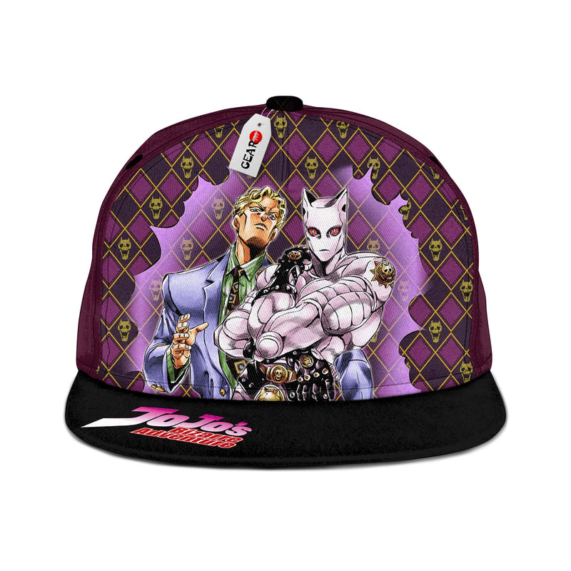 Yoshikage Kira Snapback Hat Custom Anime Hat