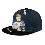 Julius Novachrono Snapback Hat Custom Black Clover Anime Hat