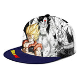 Gogeta Snapback Hat Custom Dragon Ball Anime Hat Mix Manga