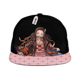 Cute Nezuko Cap Hat Anime Kimetsu Snapback