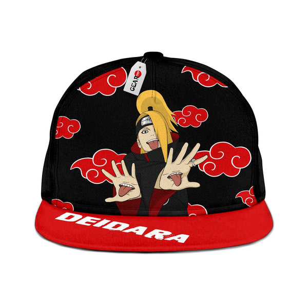 Akatsuki Deidara Snapback Hat Custom Anime Hat