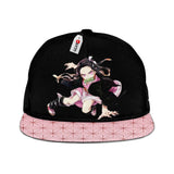 Nezuko Cap Hat Anime Kimetsu Snapback