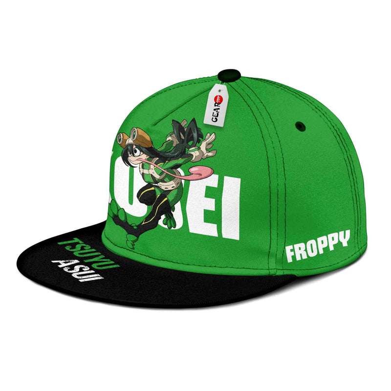 Tsuyu Asui Cap Hat Froppy Anime Snapback