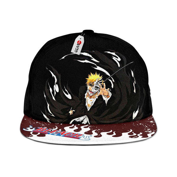 Ichigo Kurosaki Snapback Hat Custom BL Anime Hat