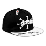 Blackbeard Pirates Hat Cap One Piece Anime Snapback Hat