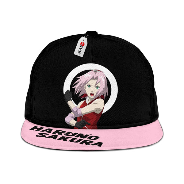 Sakura Haruno Snapback Hat Custom Anime Hat