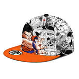 Gohan Snapback Hat Custom Dragon Ball Anime Hat Mix Manga