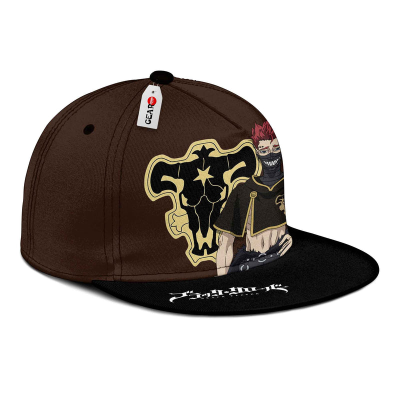 Zora Ideale Snapback Hat Custom Black Clover Anime Hat