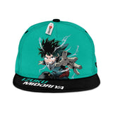 Izuku Midoriya Hat Cap Anime Snapback Hat