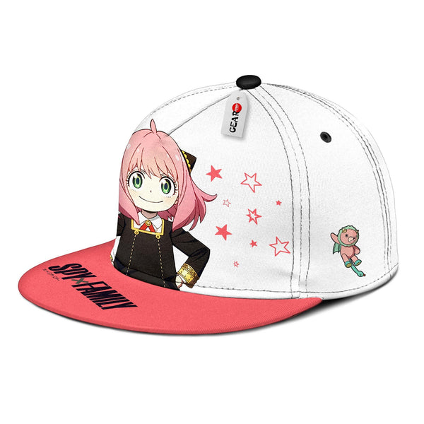 Anya Forger Snapback Hat Custom Spy x Family Anime Hat