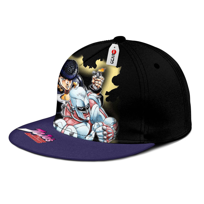 Josuke Higashikata Snapback Hat Custom Anime Hat