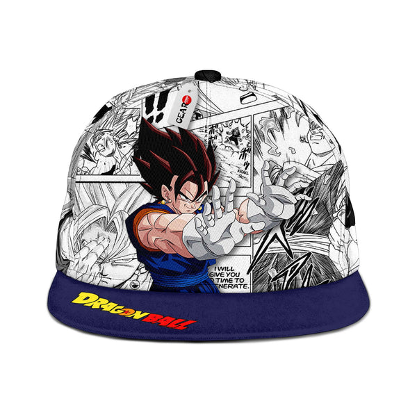 Vegito Snapback Hat Custom Dragon Ball Anime Hat Mix Manga