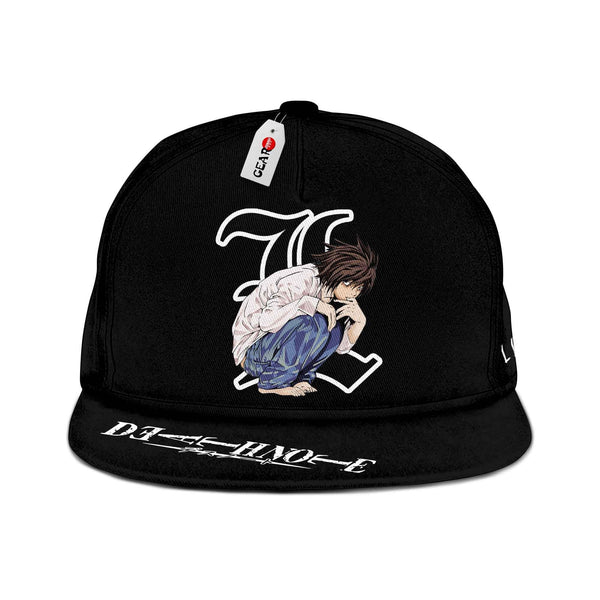 L Lawliet Hat Cap Anime Snapback Hat